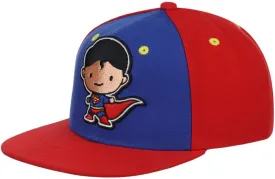 DC Comics Youth Chibi Glow in The Dark Embroidery Adjustable Snapback Hat (One Size)