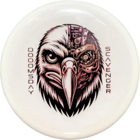 DOOMSDAY DISCS Scavenger | Neutral Midrange Disc Golf Disc | Premium Glow-in-The-Dark Plastic