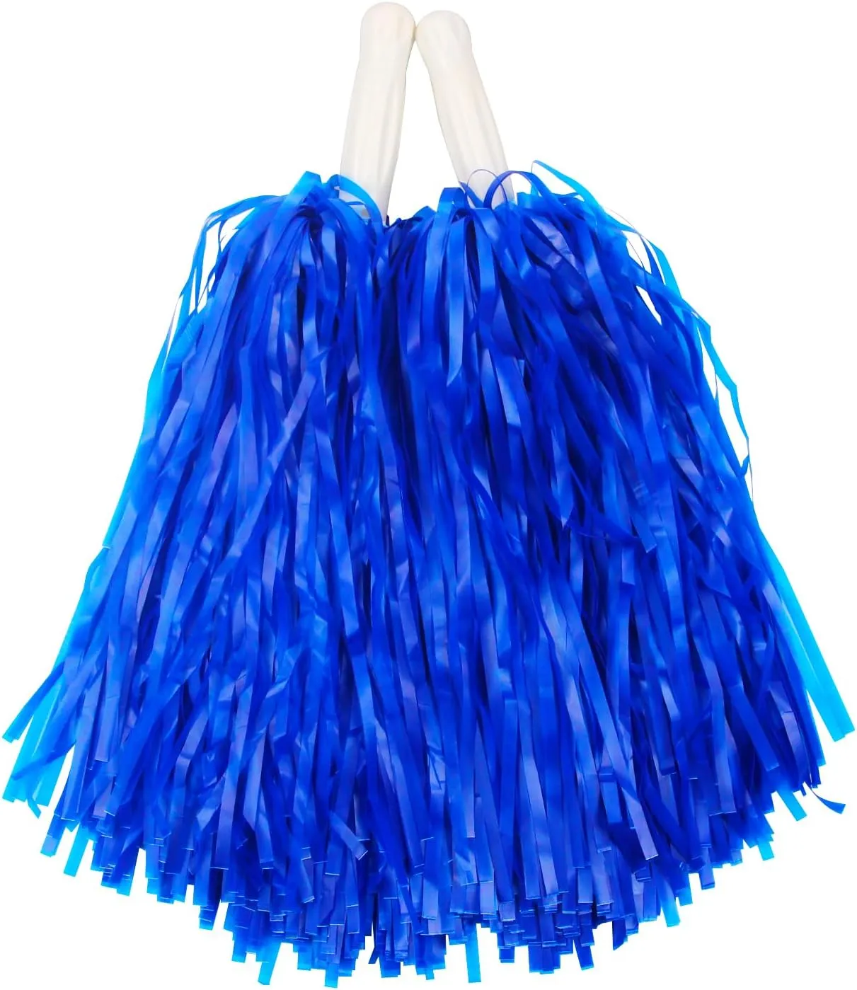 Lovecheer 24PCS Pom Poms Cheerleading Plastic Cheerleader Pom Poms with Handle Cheering for Sports Spirited Dance Party Performance