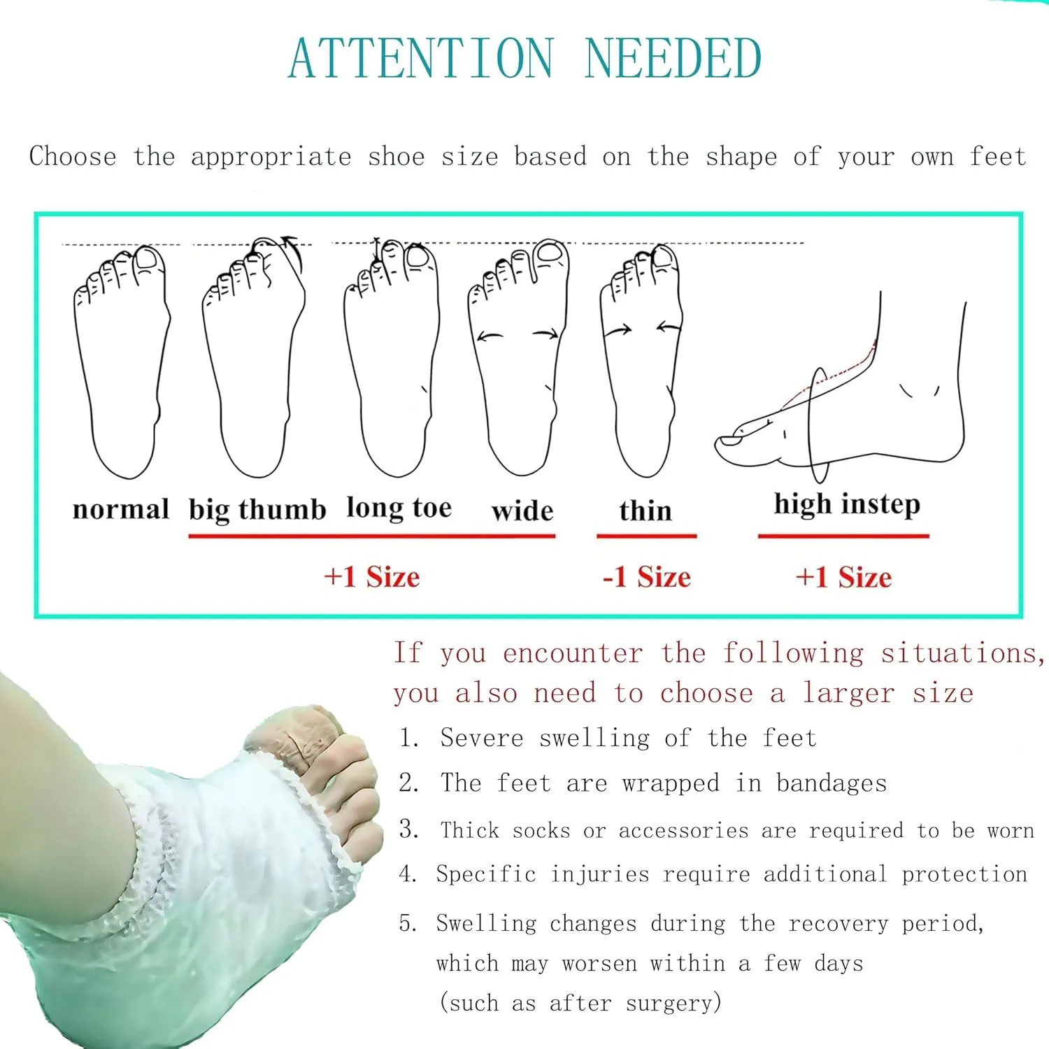 Medibot Walking Boot, Fracture Boot for Foot and Ankle Size M