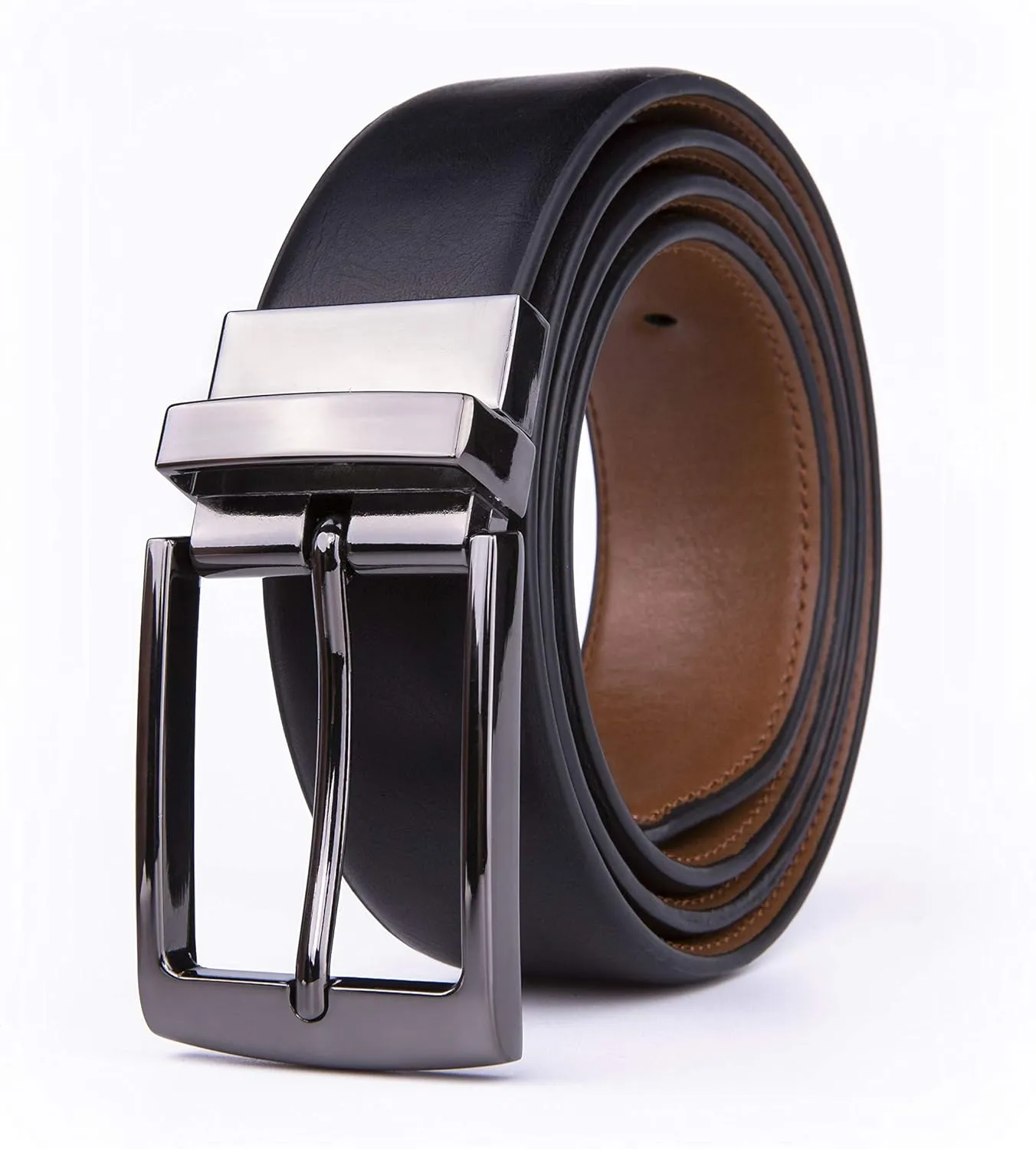 Men's Vegan Reversible Belt