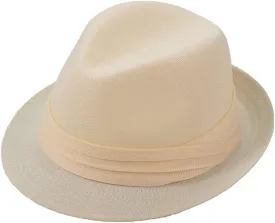 Milani Fedora Hat with Matching Band