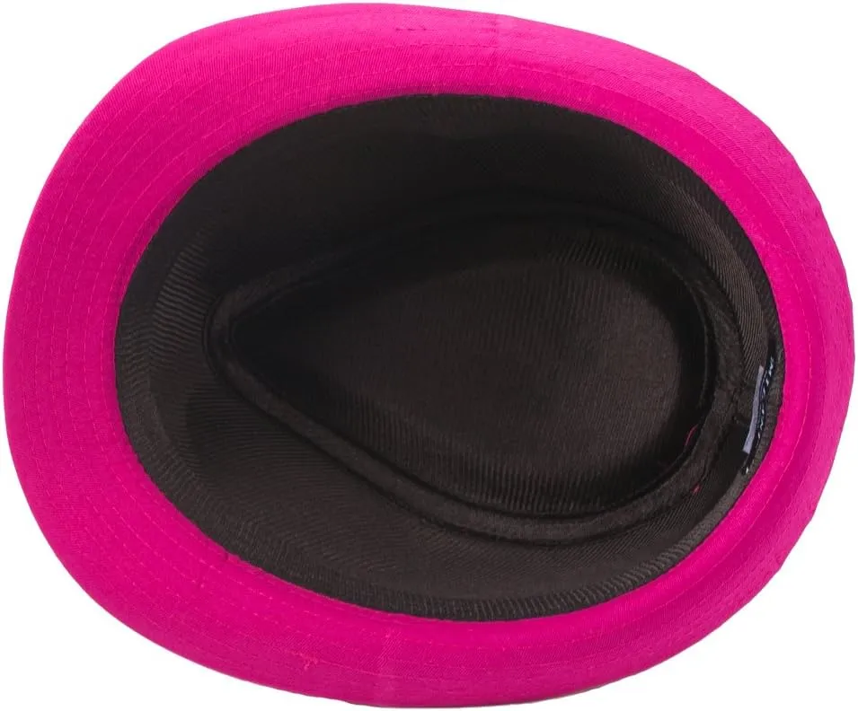 Milani Fedora Hat with Matching Band