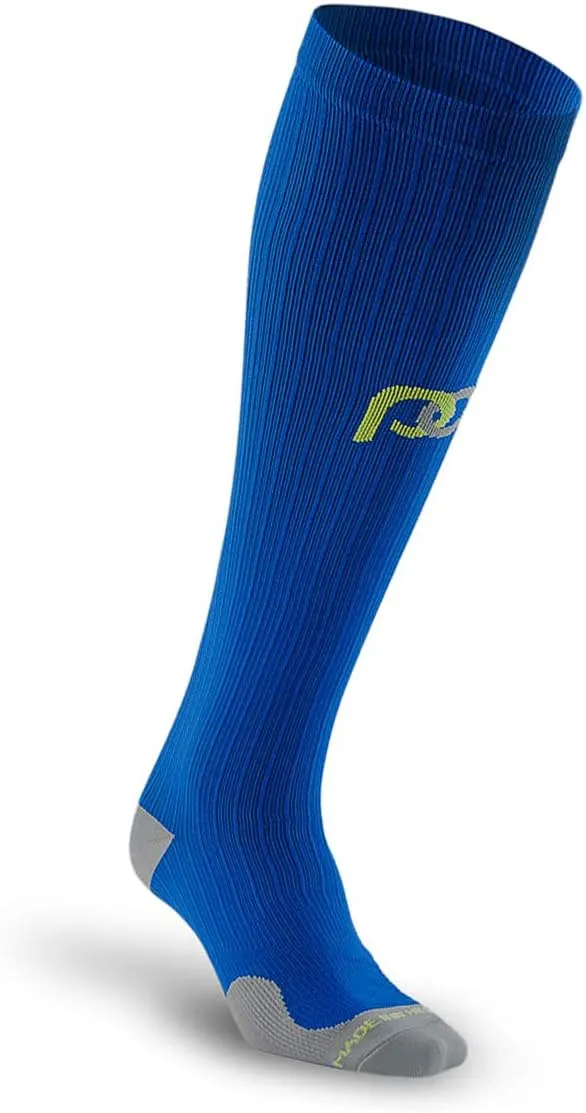 Running Marathon Socks - Calf-Length Travel and Sports Compression Socks for Foot and Ankle Support