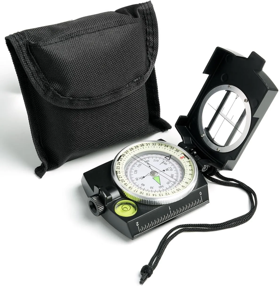 Sportneer Compass Hiking Survival Military Grade Waterproof Boy Scout Compass for Kids Gift Backpacking Camping Hiking Navigation