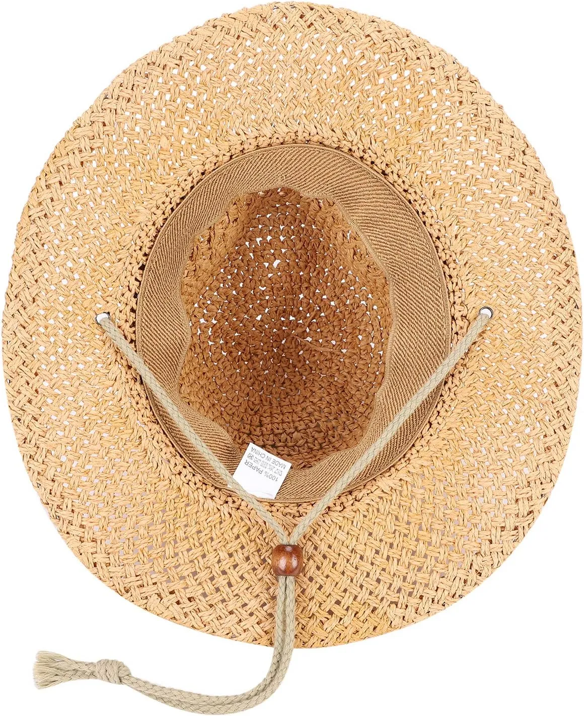 Straw Cowboy Sun Hat for Women/Kids Western Style Shapeable Country UPF 50  Cap
