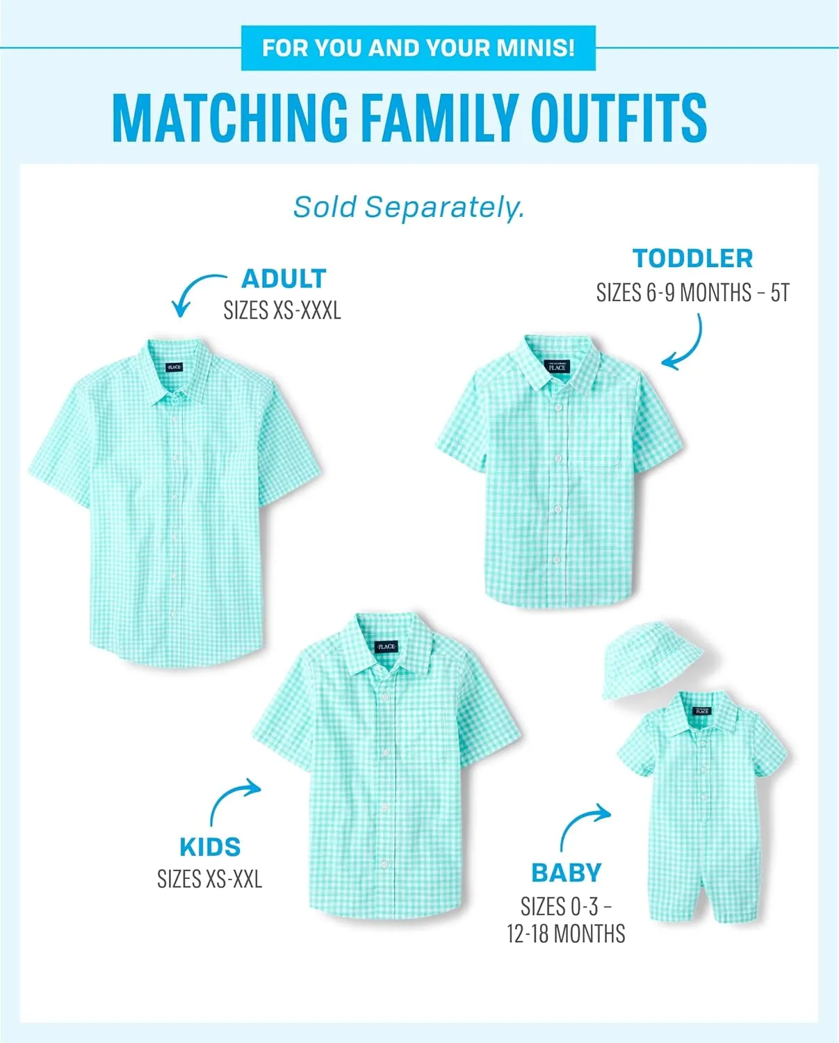 The Children's Place Boys' and Toddler Boys' Short Sleeve Button Down Shirt