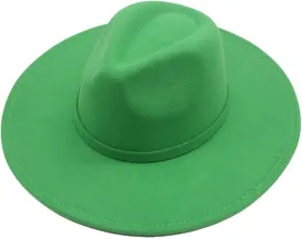 Women Fedora Hats Men Solid Band Hats Panamas Outdoor Wedding Felted Hat